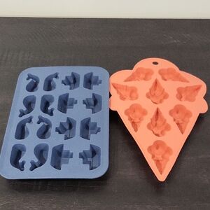 Ice Cream and Sea Silicone Molds